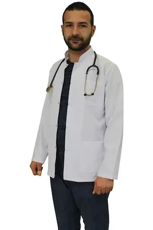 erkek öğretmen önlüğü uzun kol ceket boy